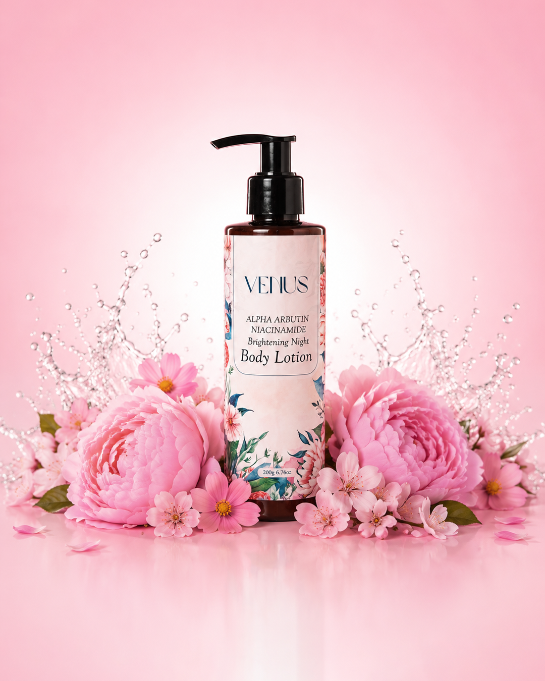 Venus Niacinamide Brightening Night Body Lotion – 200G